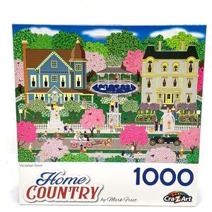 Crazart Home Country Puzzle 1000 Piece Victorian Town